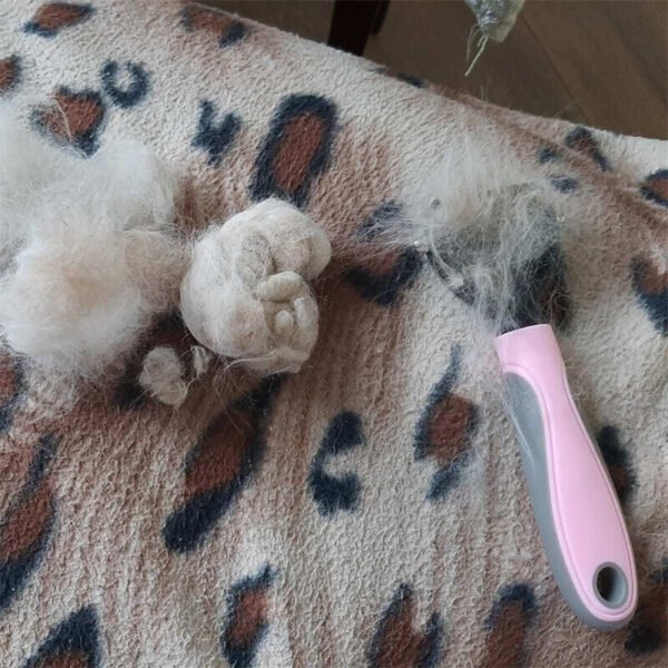 Maxpower Planet Original Pet Grooming Rake - Double-Sided Deshedding Dematting Tool, Undercoat Rake for Dogs & Cats, Extra-Wide Dog Grooming Brush & Deshedder Comb for Long Hair, Reduces Shedding 95% - Image 3