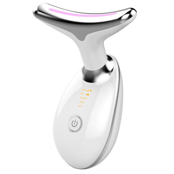 EMS Thermal Neck Lifting And Tighten Massager Electric Microcurrent Wrinkle Remover - Image 4