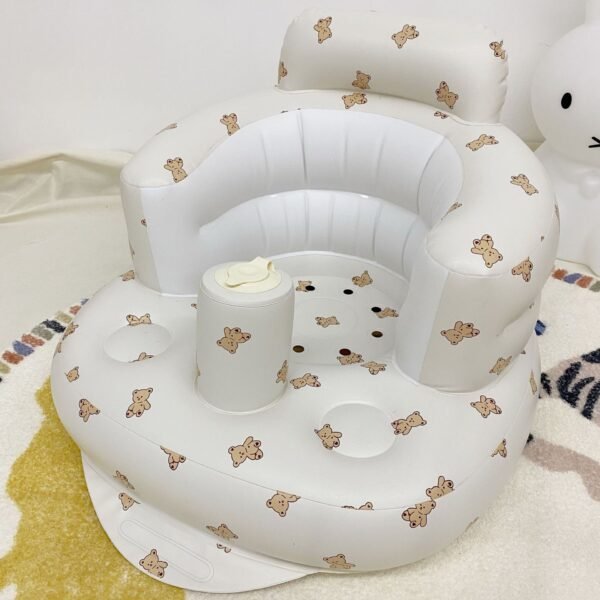 Tiger Head Inflatable Baby Sofa - Image 10