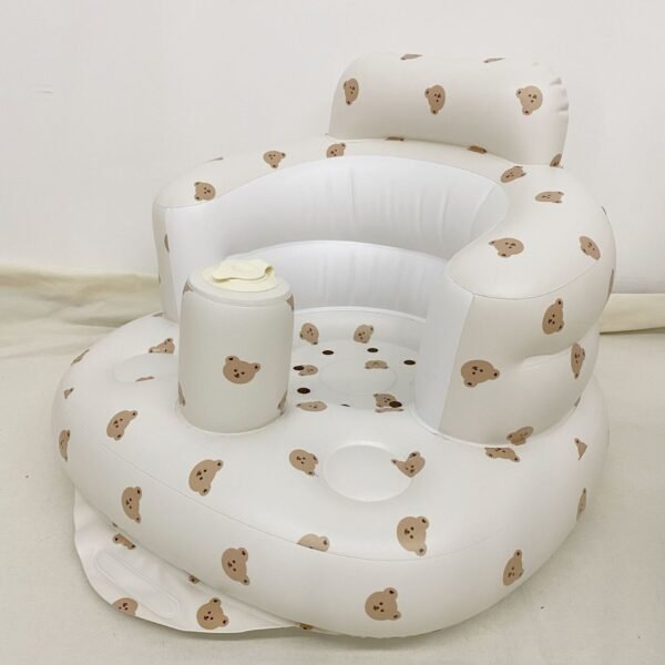 Tiger Head Inflatable Baby Sofa - Image 7