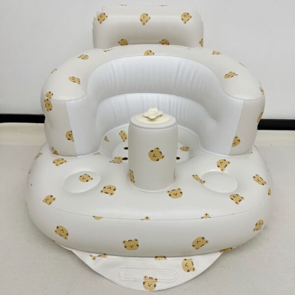 Tiger Head Inflatable Baby Sofa - Image 5