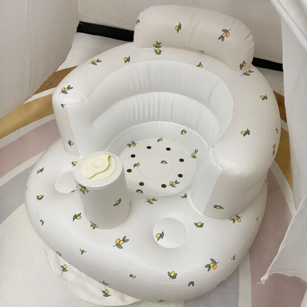 Tiger Head Inflatable Baby Sofa - Image 6
