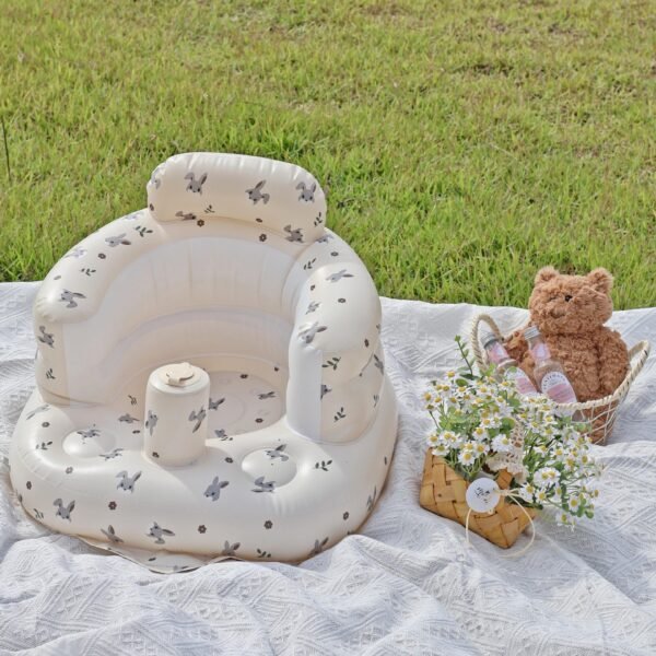 Tiger Head Inflatable Baby Sofa - Image 4